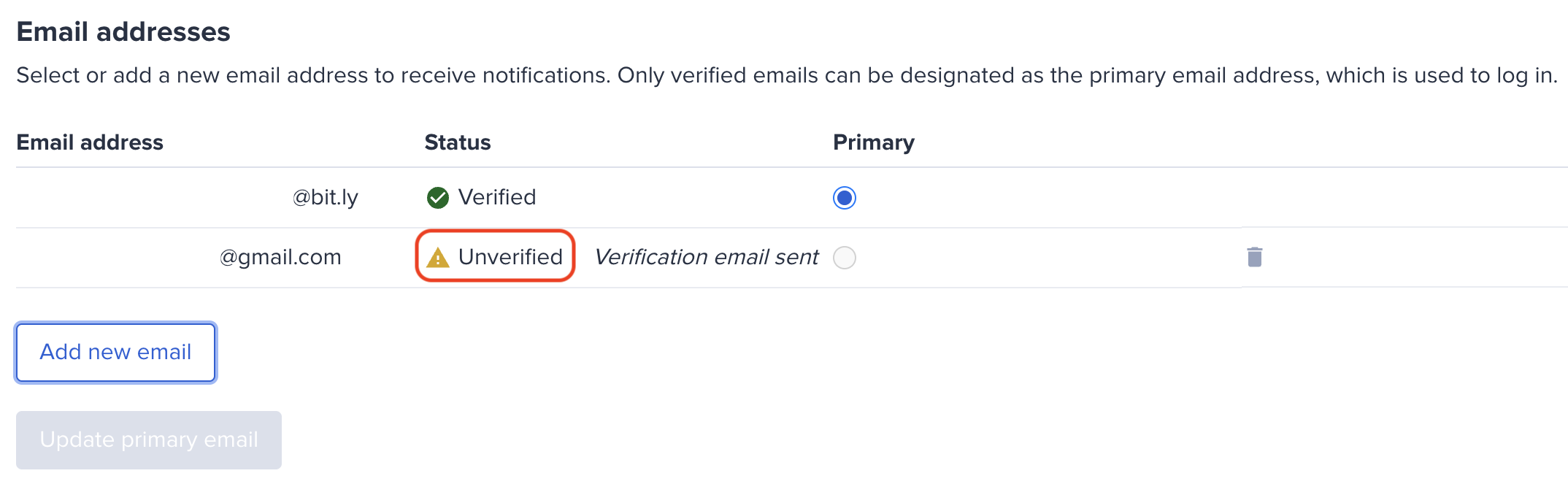 Bitly_settings_unverified_email.png