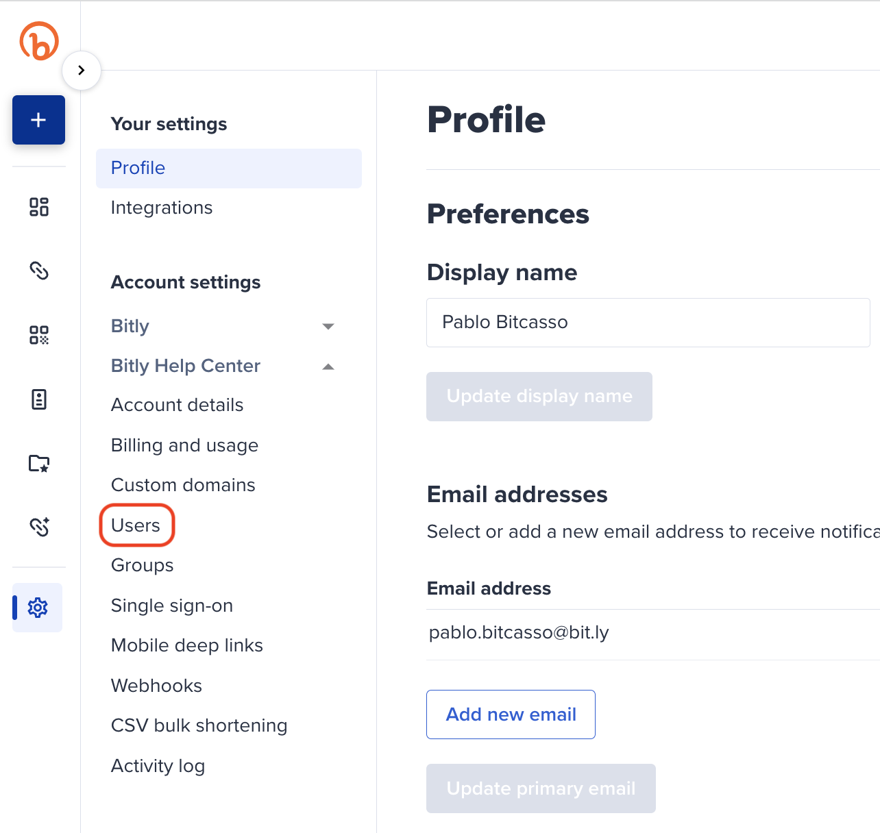 Bitly Settings to Users global.png