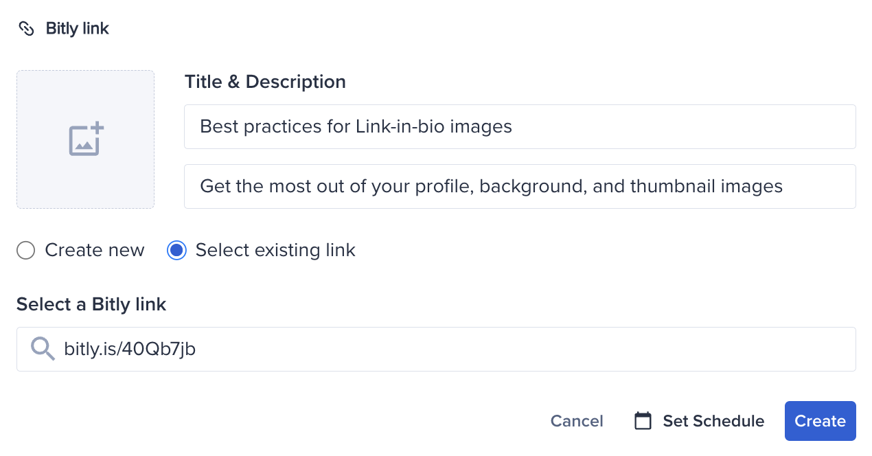 Bitly Link-in-bio add existing label.png