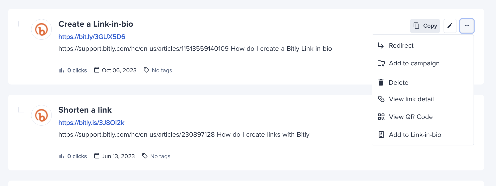 Bitly new Links three dots.png