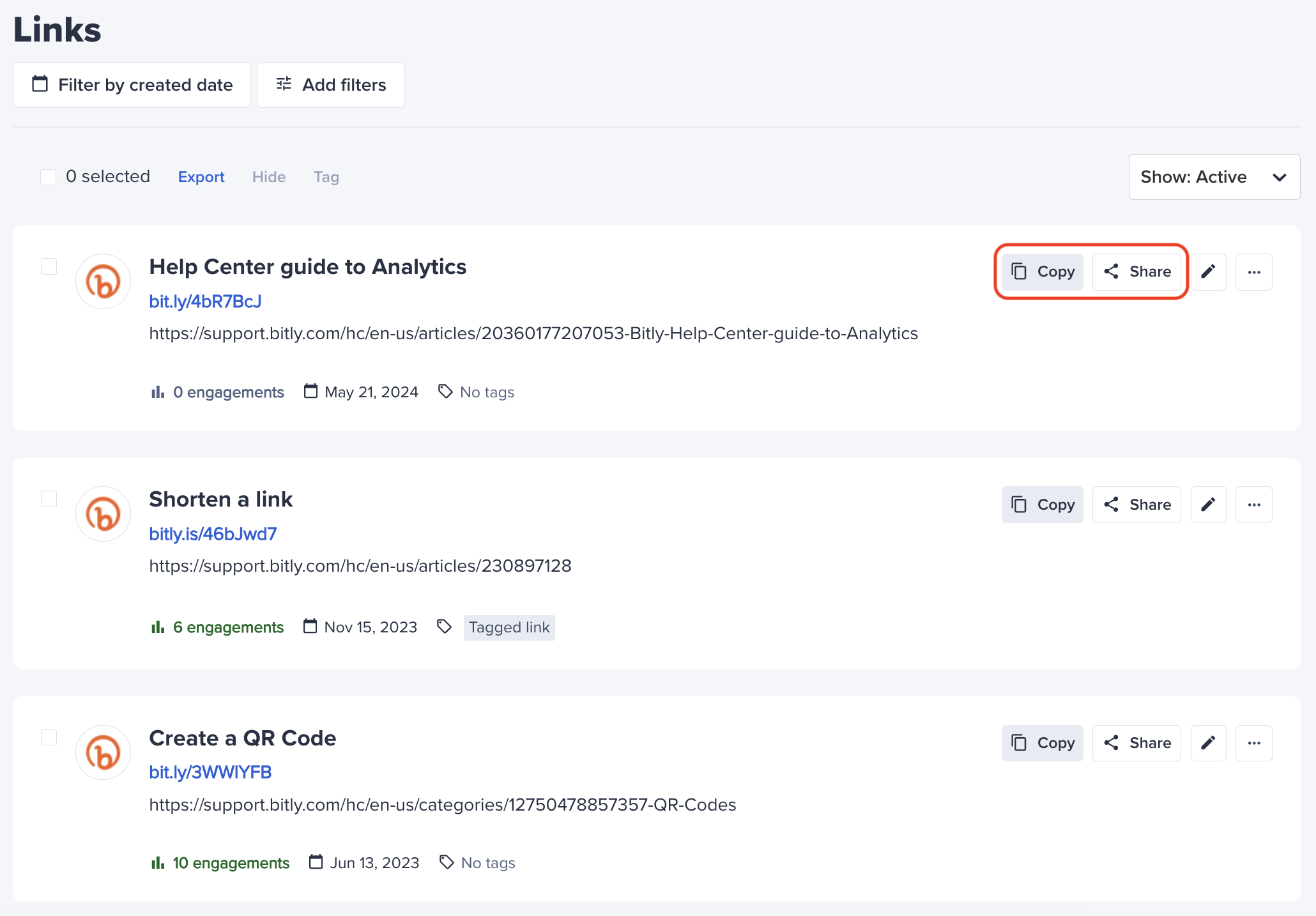 Bitly Links share or copy.png