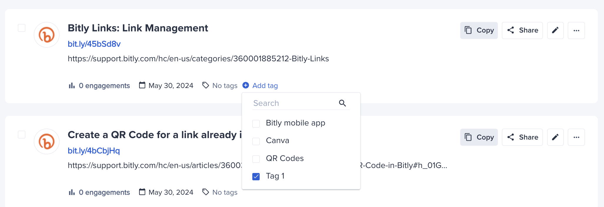 Bitly Links list type tag.png