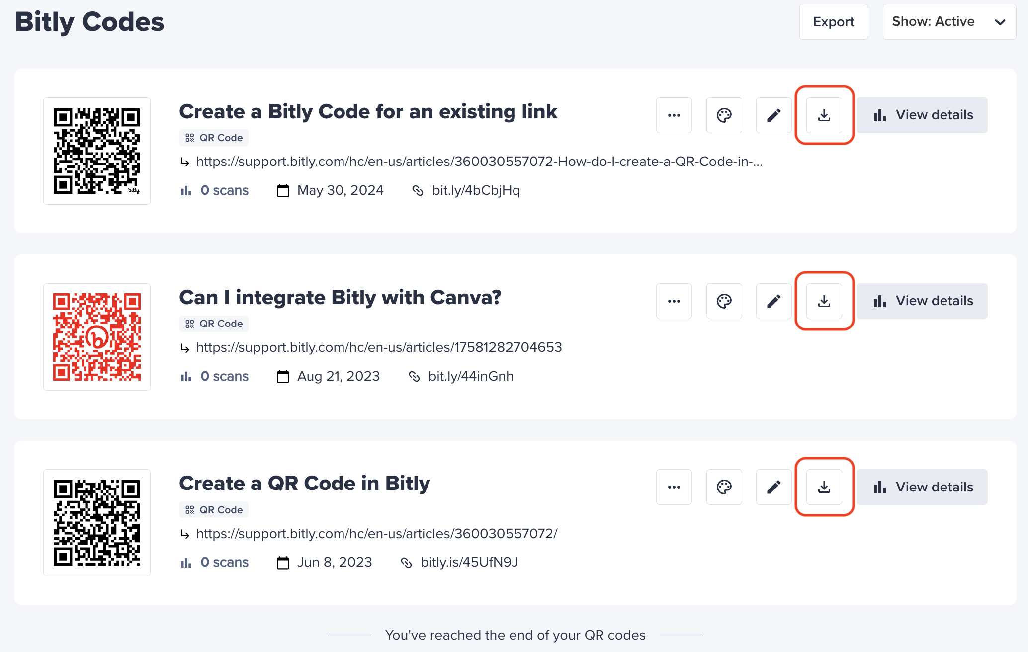 Bitly QR Codes download from list.png