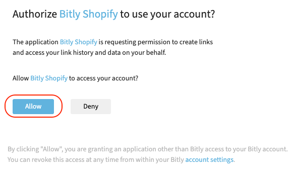 Shopify: autoriza tu cuenta