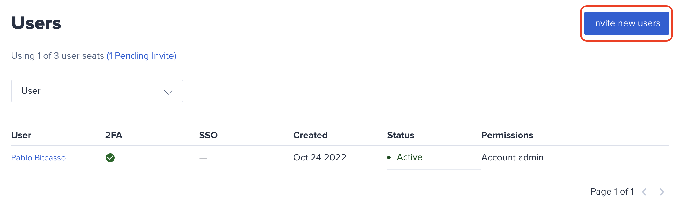 Lista de Bitly Codes con el icono de editar marcado.